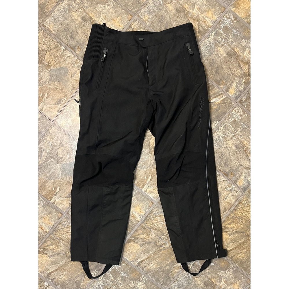 Harley Davidson Riding Pants Men 36x32 Black FXRG Waterproof 98369-05VM